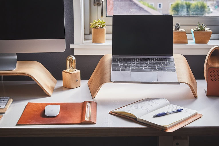 MacBook and iMac on a desktop
